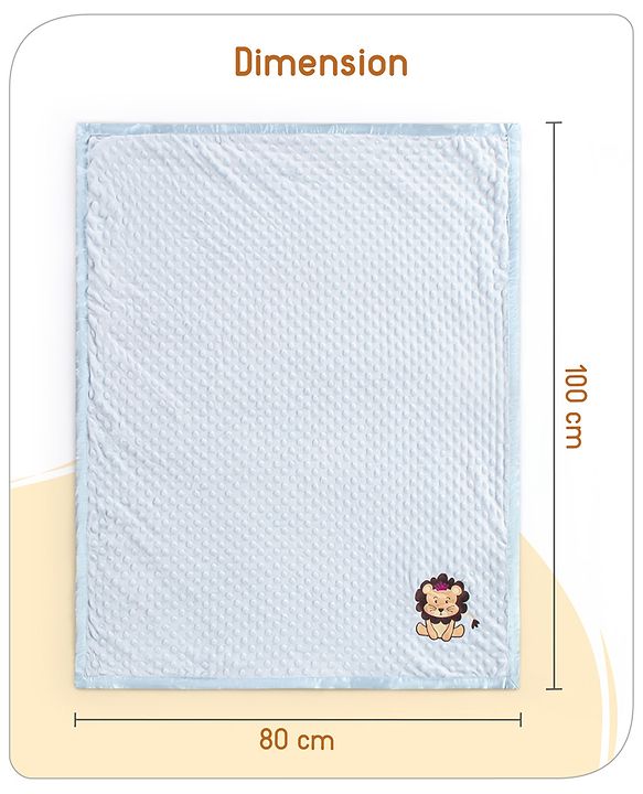 Babyhug Sleeping Bag Feeding Pillow & Blanket Combo Set with Giraffe Embroidery - White | Fits upto waist size 36 inches