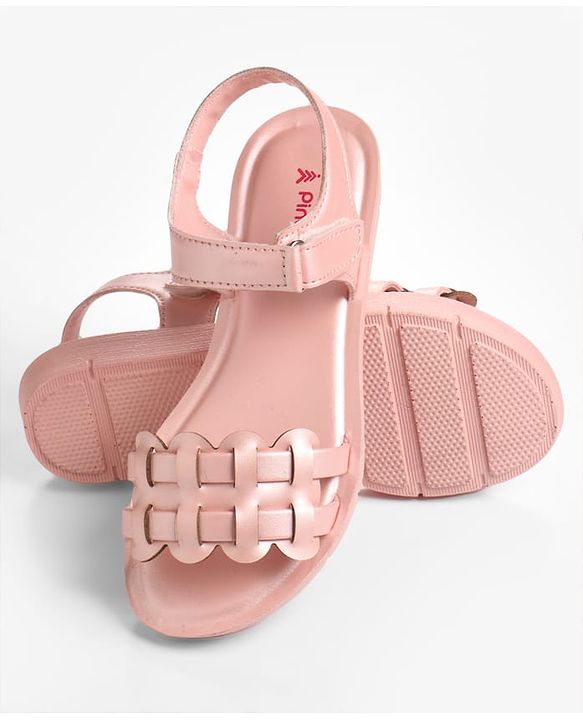 Pine Kids Sandals with Velcro Closure - Pink