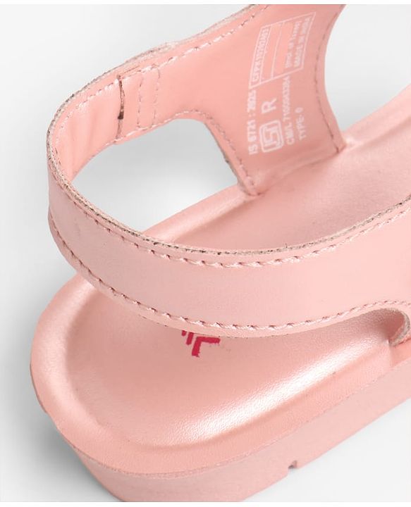 Pine Kids Sandals with Velcro Closure - Pink