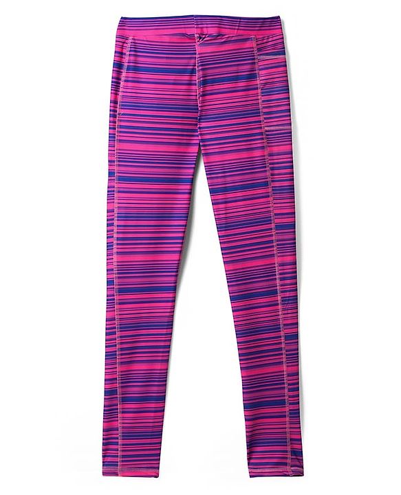 Pine Active Full Length Super Stretch Leggings - Purple