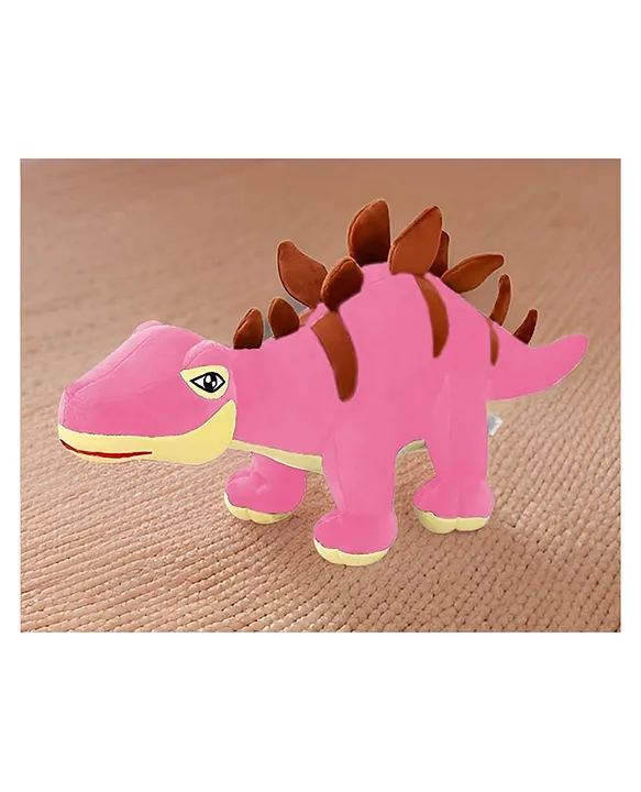 Tickles Cuddly Dinosaur Dragon Soft Stuffed Plush Animal Toy for Kids Boys  Girls Birthday Gifts (Color: Pink Size: 55 cm)