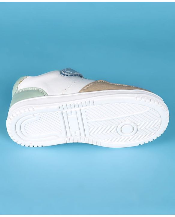Pine Kids Velcro Closure Color Block Casual Shoes - Pink
