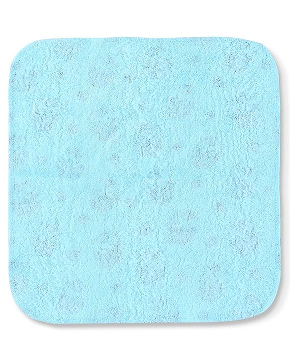 Babyhug Cotton Knit Wash Cloths With Floral & Fruit Print Pack of 6 L 27 x B 25 cm - Multicolour