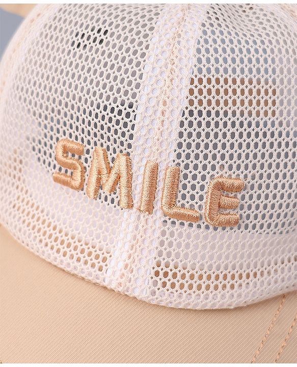 Babyhug Free Size Baseball Cap With Ear Applique - Pink