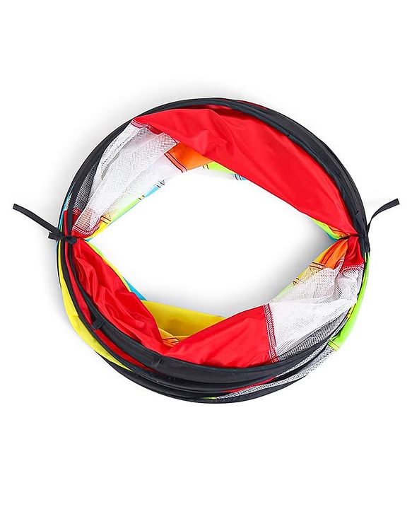 Babyhug Disney Mickey Crawling Play Tunnel for Toddlers|Colourful Pop up Crawl thorugh| Foldable Tunnel for Kids 2+ Years|MultiColour