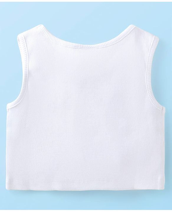 Babyhug Terry Knit Full Sleeves Text Print Hooded  Sweat Jacket & Taped Lounge Pant with Inner T-Shirt - Pink & White