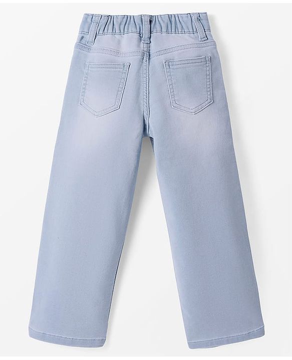Pine Kids Full Length Washed Denim Jeans - Navy Blue