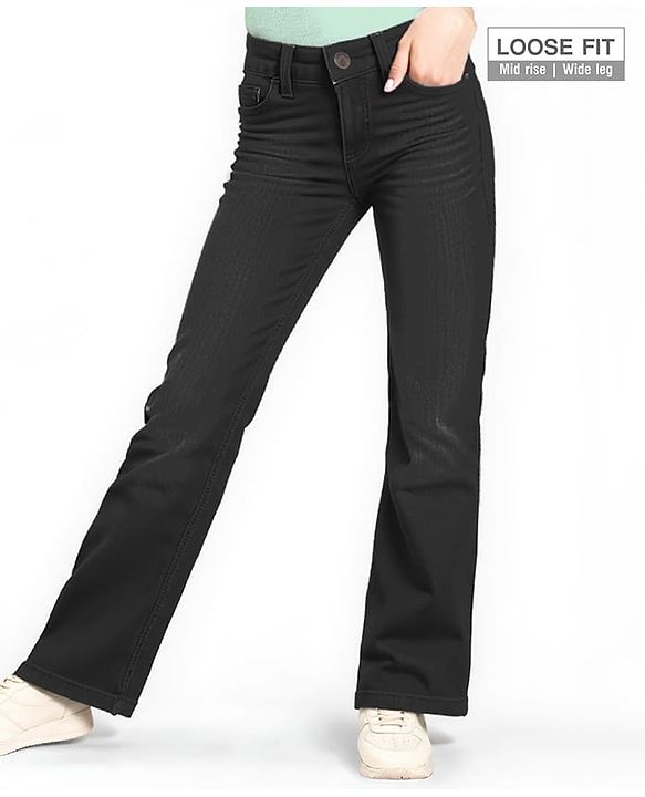 Pine Kids Full Length Washed Denim Jeans - Blue
