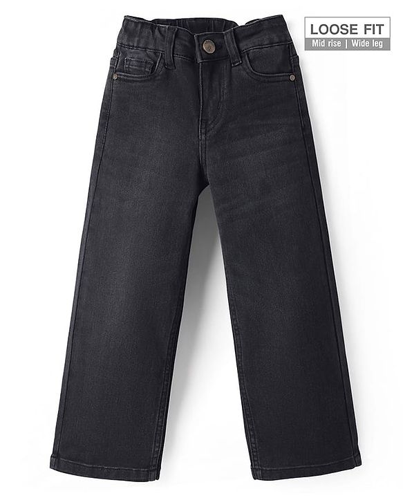 Pine Kids Full Length Washed Denim Jeans - Blue