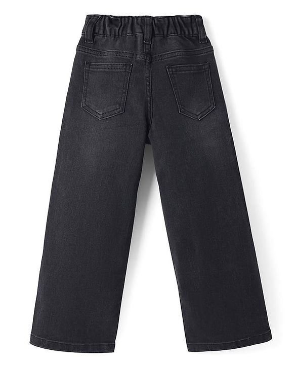 Pine Kids Full Length Washed Denim Jeans - Blue