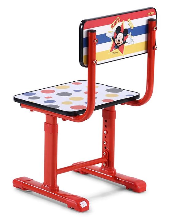 Babyhug Disney Frozen Height Adjustable Study Table & Chair Set with Storage for Kids - Purple| Ergonomic Study Desk for 3-15 Years Kids| Reading Stand, Cup Holder & Anti-Slip Base