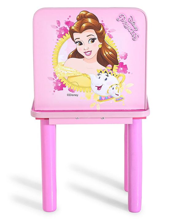 Babyhug Princess Multipurpose Study Table with 1 Chair  Pink| Art & Craft Table| Dining Table| Easy to Assemble| Sturdy Construct| Storage Draw| Chair with Backrest
