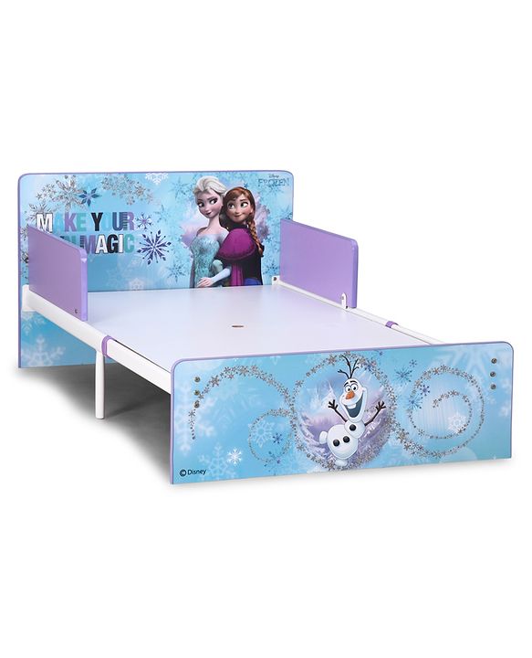 Babyhug Disney Frozen Kids Bed with Metal Legs & Sturdy Frame Durable & Safe Design Spacious Sleeping Area Easy to Assemble Ideal for Kids 3+ Years