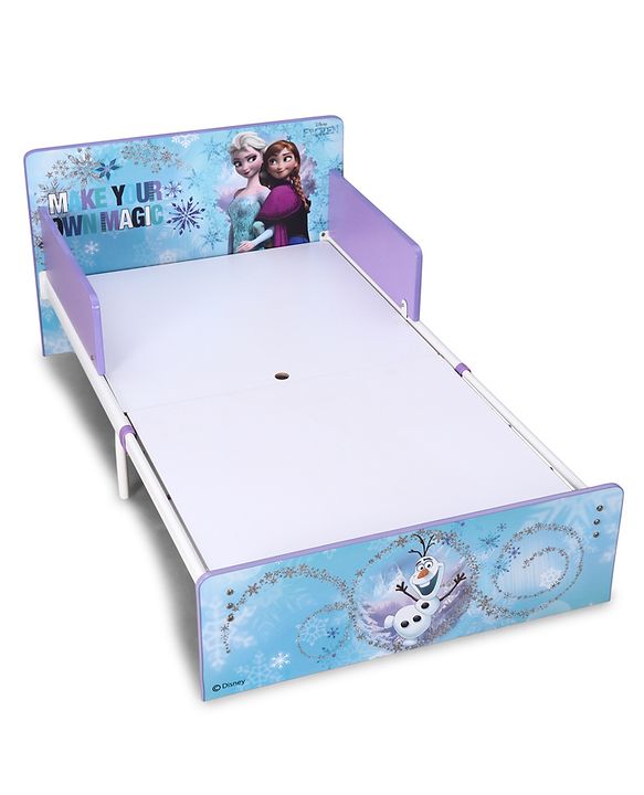 Babyhug Disney Frozen Kids Bed with Metal Legs & Sturdy Frame Durable & Safe Design Spacious Sleeping Area Easy to Assemble Ideal for Kids 3+ Years