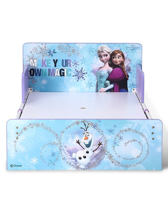 Babyhug Disney Frozen Kids Bed with Metal Legs & Sturdy Frame Durable & Safe Design Spacious Sleeping Area Easy to Assemble Ideal for Kids 3+ Years