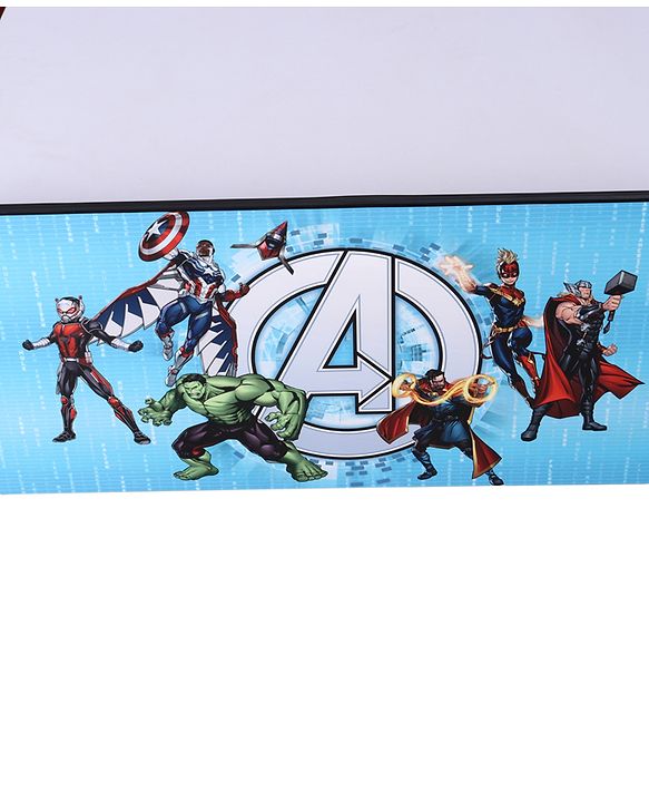 Babyhug Marvel Avengers Kids Bed with Metal Legs & Sturdy Frame Durable & Safe Design Spacious Sleeping Area Easy to Assemble Ideal for Kids 3+ Years
