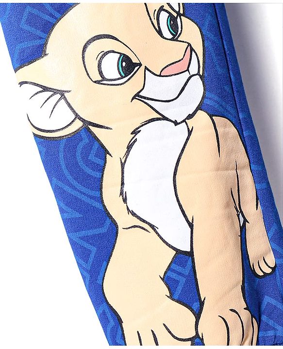Pine Kids Disney Terry Knit Full Length Lounge Pant with Lion King Graphics - Royal Blue