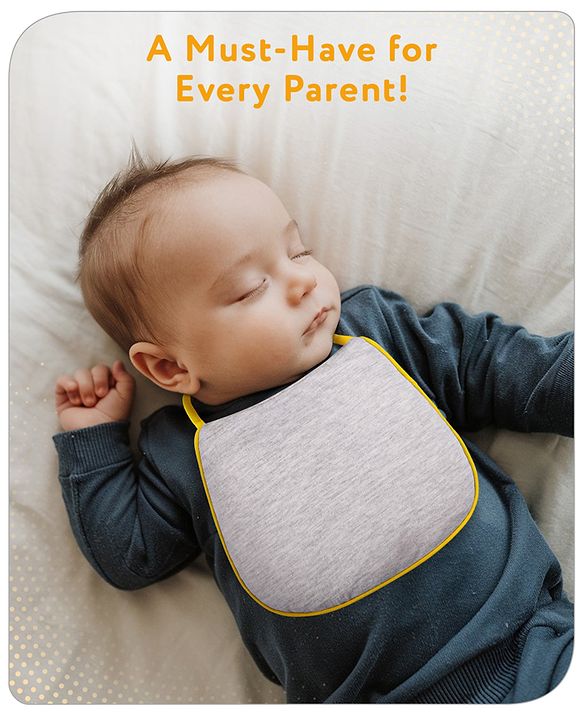 Babyhug Baby Bib Compress for Cold & Colic Relief - Grey