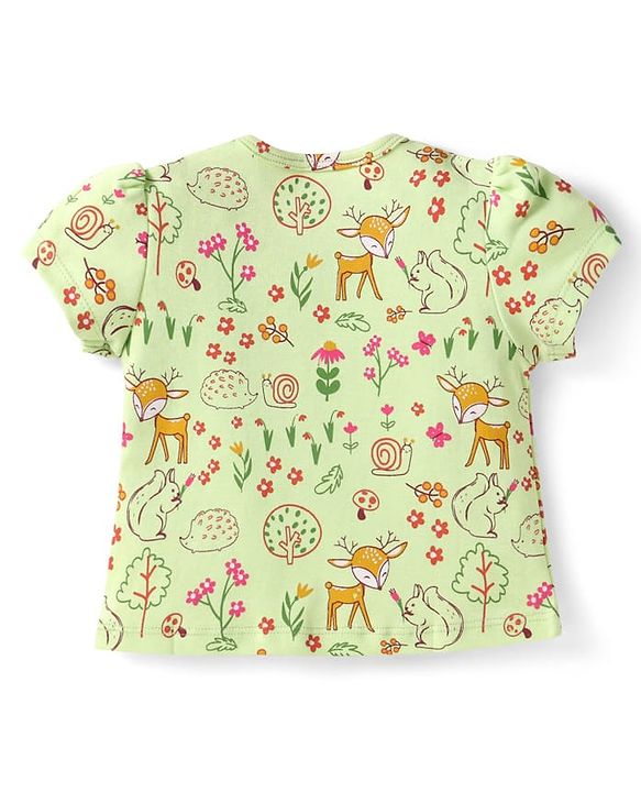 Babyoye Interlock Knit Half Sleeves Eco Jiva Finish Tops with