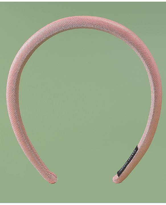 Pine Kids Free Size Solid Coloured Hair Band - Pink