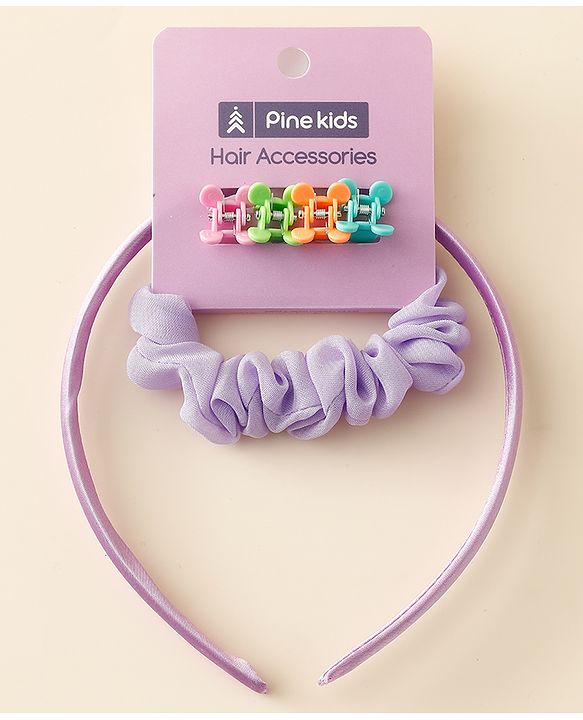 Pine Kids Free Size Hair Accessories Combo Sets - Color May Vary