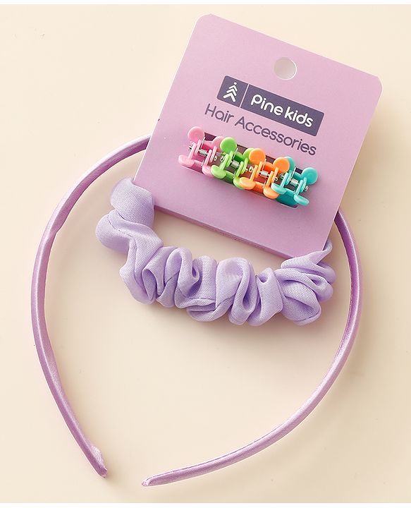 Pine Kids Free Size Hair Accessories Combo Sets - Color May Vary