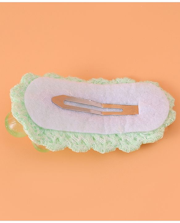 Babyhug Free Size Snap Clips With Floral Applique Pack of 5 - Multicolor