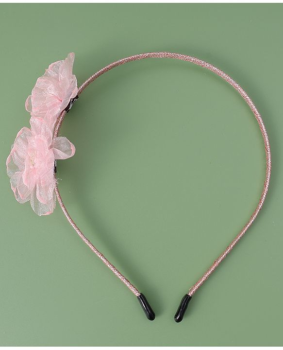 Babyhug Floral Applique Hair Band -  Pink