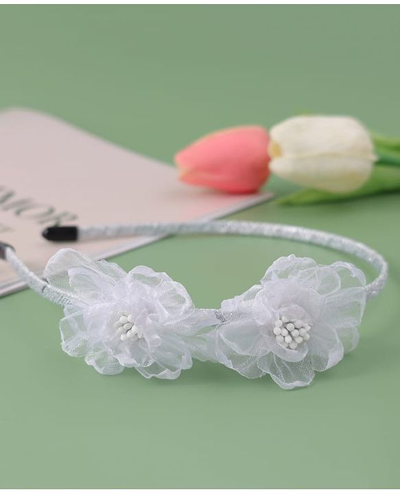 Babyhug Floral Applique Hair Band -  Pink