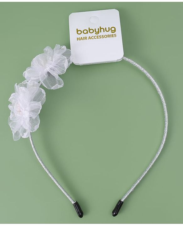 Babyhug Floral Applique Hair Band -  Pink