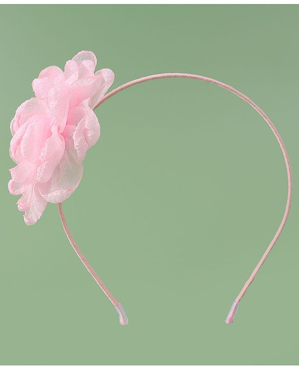 Babyhug Floral Applique Hair Band -  Pink