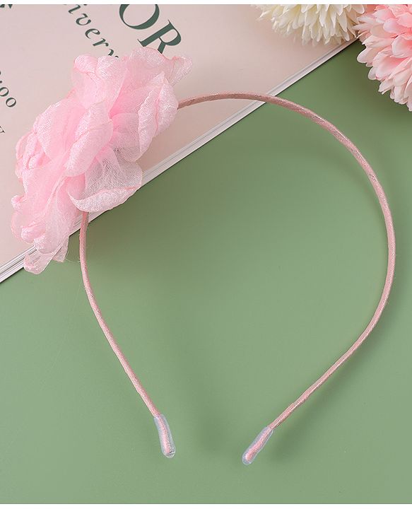 Babyhug Floral Applique Hair Band -  Pink