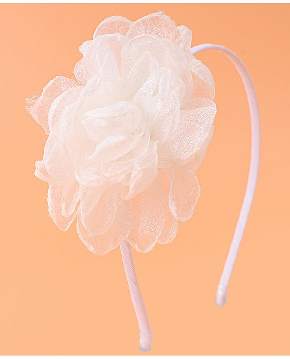 Babyhug Floral Applique Hair Band -  Pink