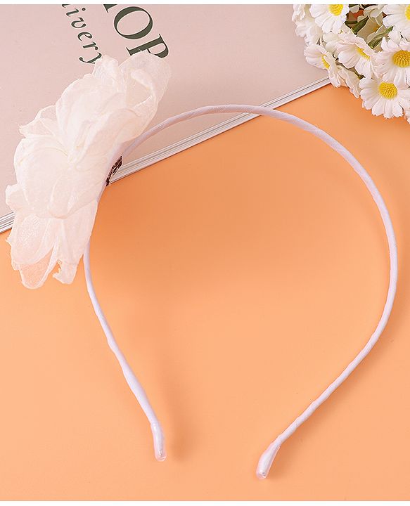 Babyhug Floral Applique Hair Band -  Pink