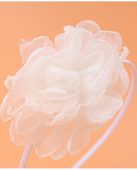 Babyhug Floral Applique Hair Band -  Pink
