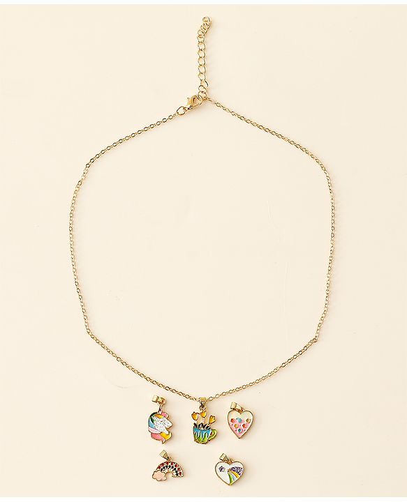 Babyhug Jewellery Set Free Size - Golden