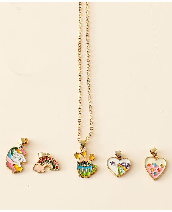 Babyhug Jewellery Set Free Size - Golden