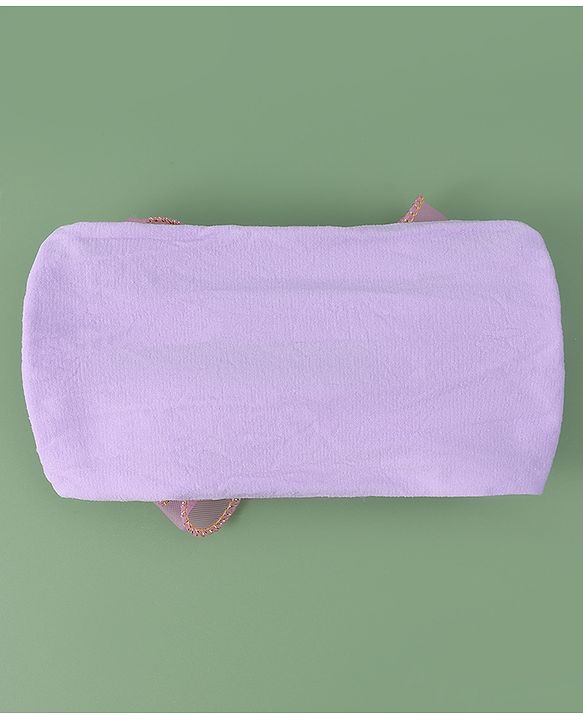 Babyhug Free Size Headband With Bow Applique - Purple