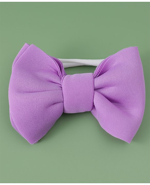 Babyhug Free Size Headbands With Bow Applique Pack Of 3 - Multicolour