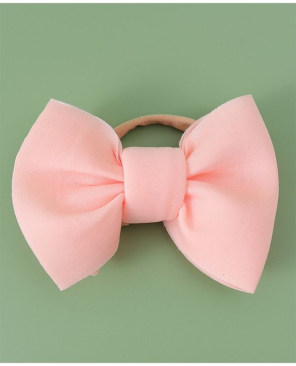Babyhug Free Size Headbands With Bow Applique Pack Of 3 - Multicolour