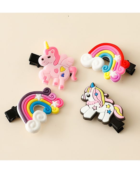 Babyhug Hair Accessories Combo Set Free Size - Multicolor