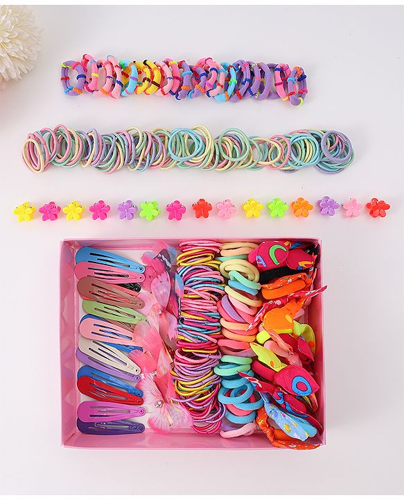 Pine Kids Hair Accessories Combo Set Free Size - Multicolor