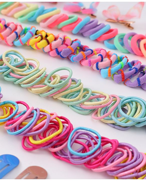 Pine Kids Hair Accessories Combo Set Free Size - Multicolor