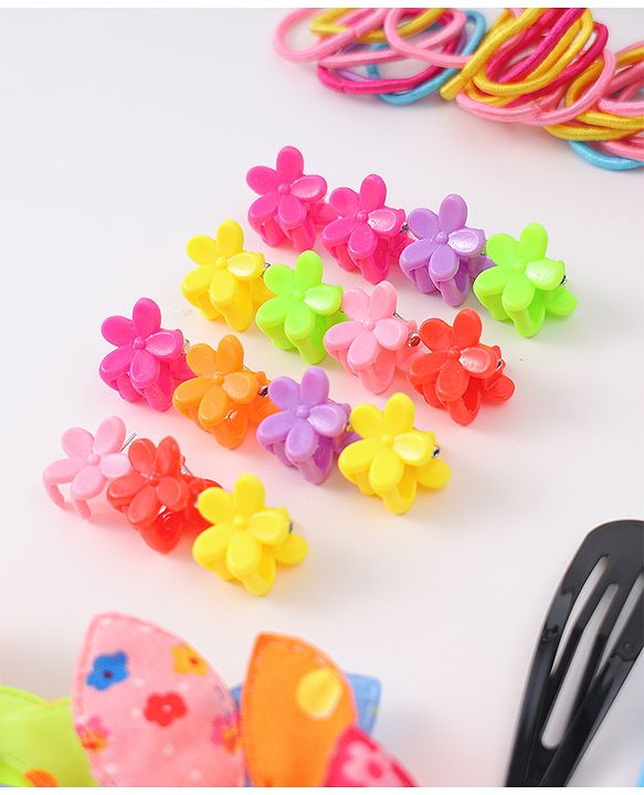 Pine Kids Hair Accessories Combo Set Free Size - Multicolor