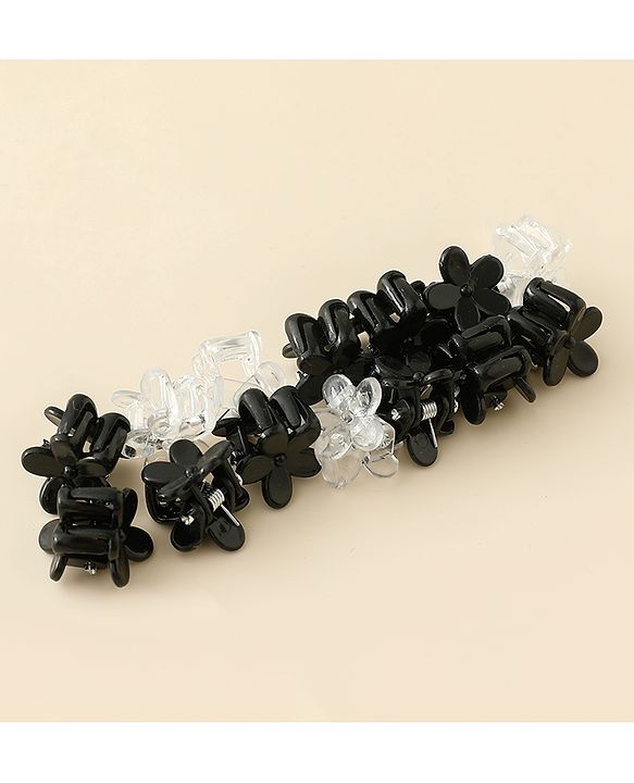 Babyhug Hair Accessories Combo Set Free Size - Black & White