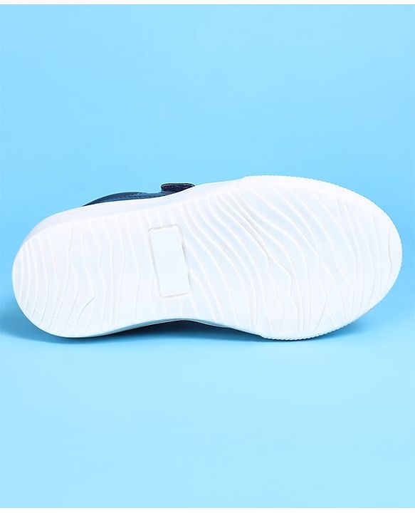 Pine Kids Casual Shoes with Velcro Closure - Navy Blue