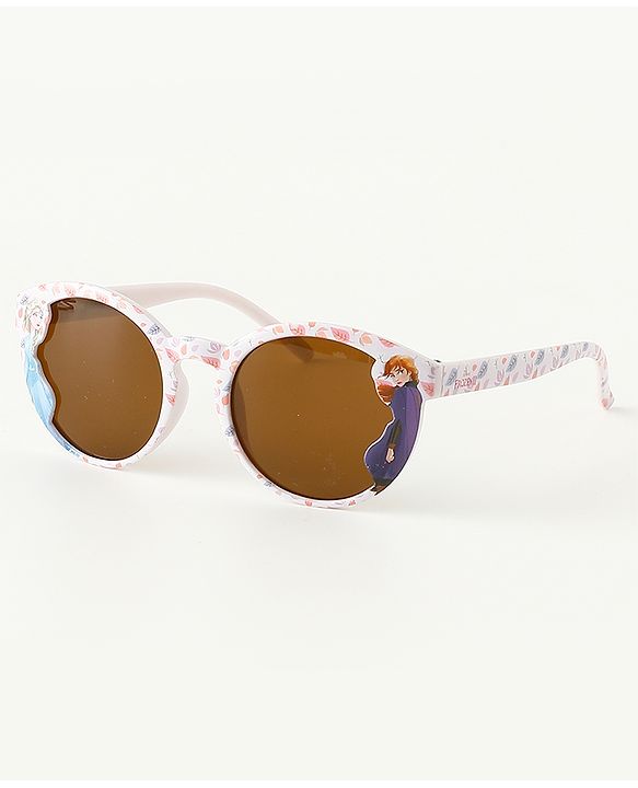 Babyhug Disney Frozen Free Size Sunglasses - Light Pink