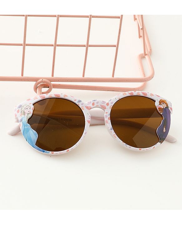 Babyhug Disney Frozen Free Size Sunglasses - Light Pink