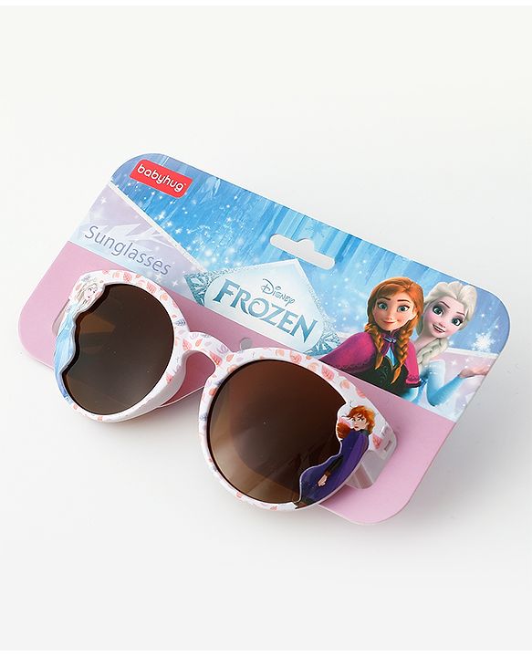 Babyhug Disney Frozen Free Size Sunglasses - Light Pink