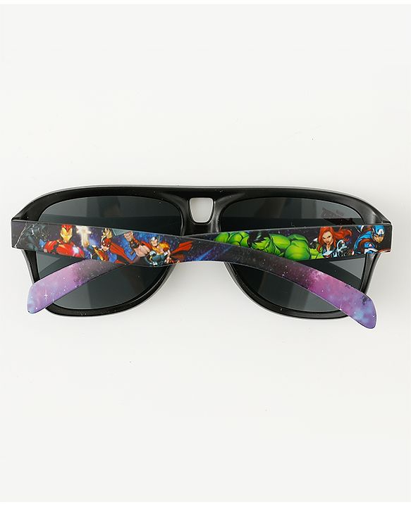 Pine Kids Marvel Avengers Free Size Sunglasses - Black.